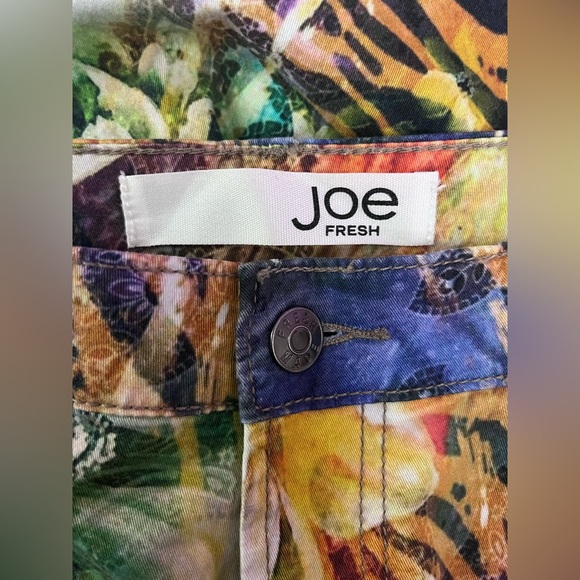 Joe Fresh Multicolor Patterned Pants - Picture 5 of 7